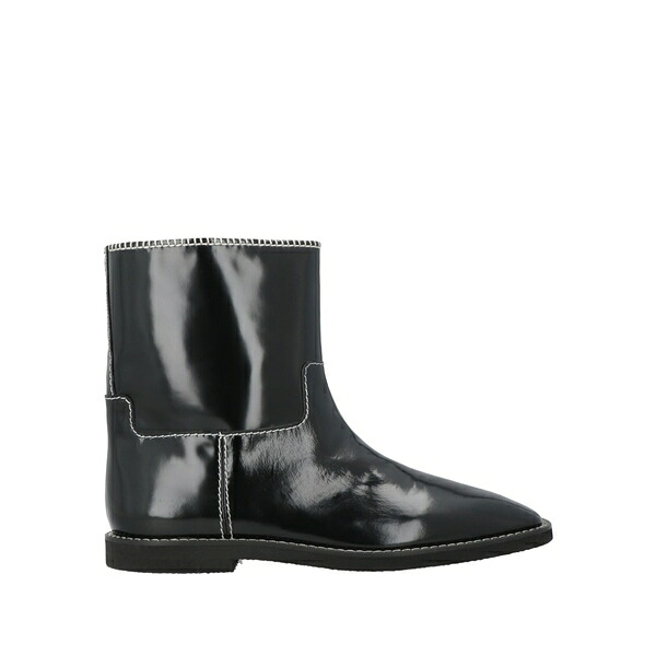 【貨物輸送無料】 ウェールズ ボナー メンズ ブーツ シューズ Ankle boots Black