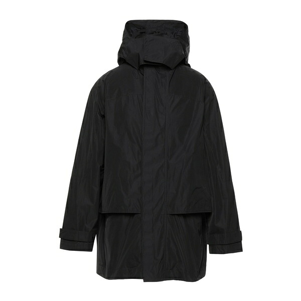 【送料無料】 ディースクエアード メンズ ジャケット＆ブルゾン アウター Overcoats \u0026 Trench Coats Black