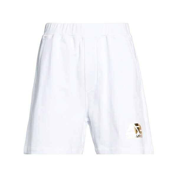【送料無料】 ディースクエアード メンズ カジュアルパンツ ボトムス Shorts & Bermuda Shorts White｜asty