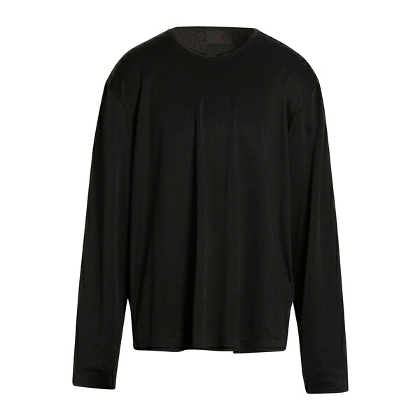 【貨物輸送無料】 ピューテリー メンズ プルオーバー トップス T-shirts Black