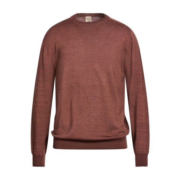【貨物輸送無料】 エイチ953 メンズ 編み物\u0026プルオーバー アウター Sweaters Brown