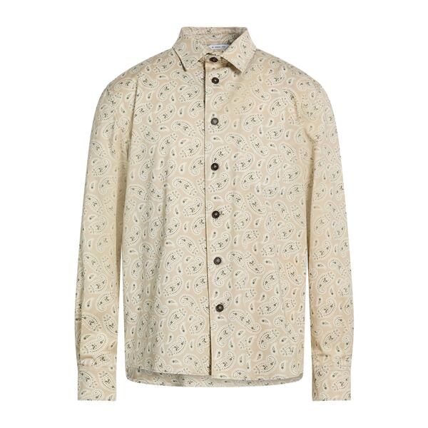 【送料無料】 マニュエル リッツ メンズ シャツ トップス Shirts Beige