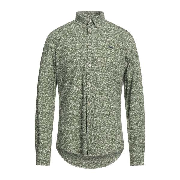 【貨物輸送無料】 ハーモント \u0026 知恵袋 メンズ プルオーバー トップス Shirts Green