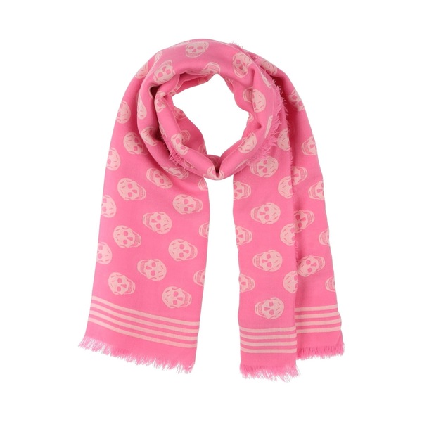 【貨物輸送無料】 マックイーン メンズ えり巻き・袈裟・えり巻き 付属物 Scarves Pink