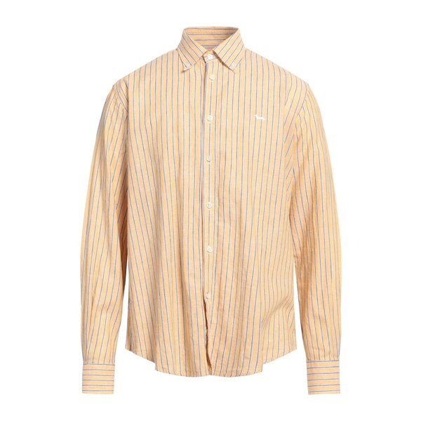 【貨物輸送無料】 ハーモント \u0026 知恵袋 メンズ プルオーバー トップス Shirts Yellow