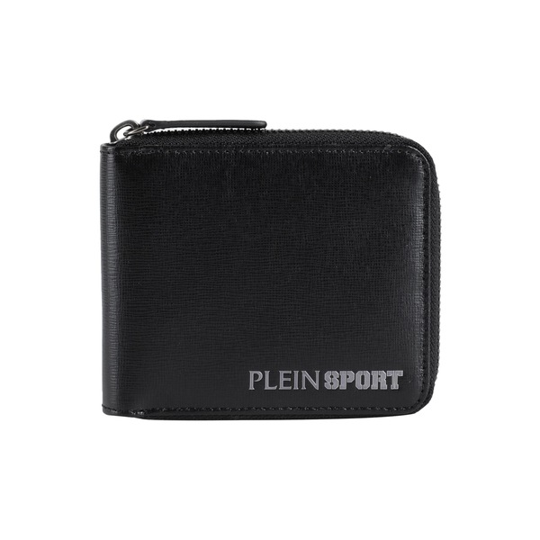 【貨物輸送無料】 飾り気の無い運動競技 メンズ 紙入れ 付属品 Wallets Black