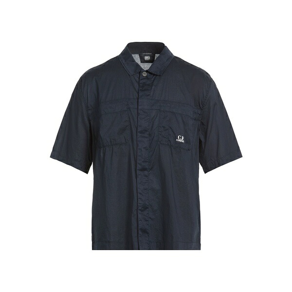 【送料無料】 シーピーカンパニー メンズ シャツ トップス Shirts Blue|asty