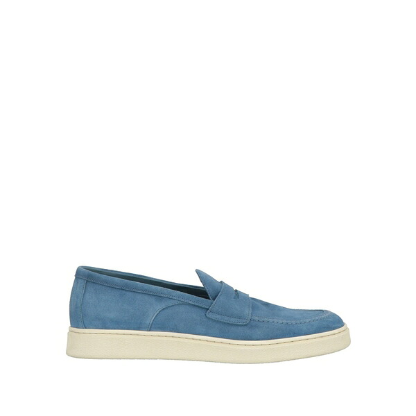 【貨物輸送無料】 パンタネッティ メンズ スリッポン・ローファー シューズ Loafers Blue