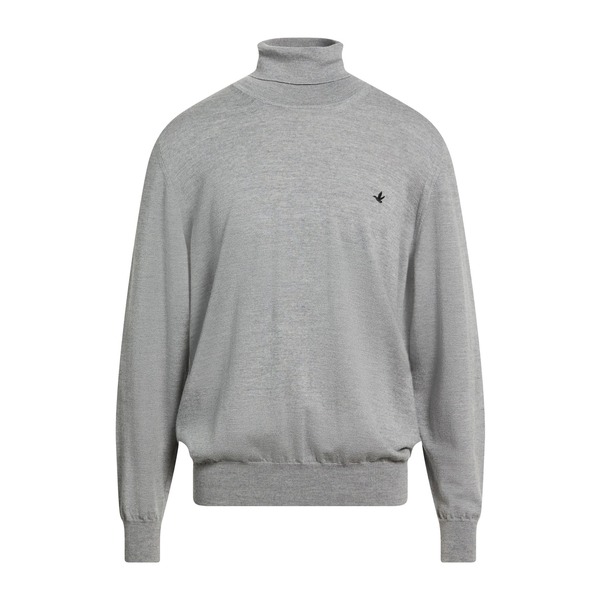 【貨物輸送無料】 ブルックス活動の領域 メンズ 編み物\u0026プルオーバー アウター Turtlenecks Grey
