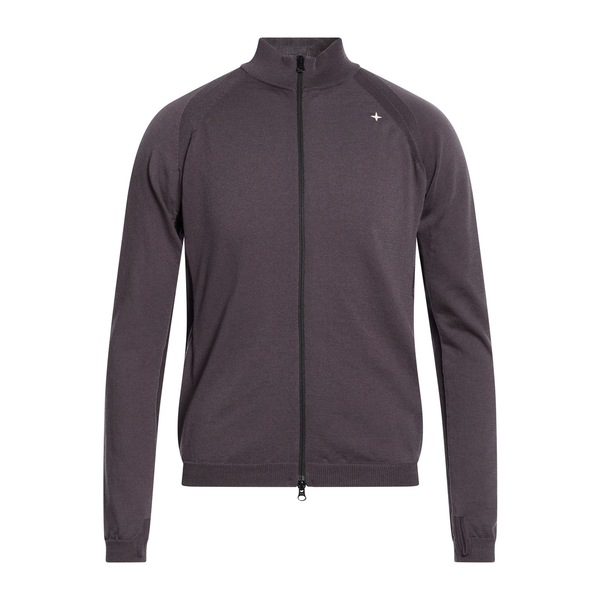 【貨物輸送無料】 ストーンアイランド メンズ 編み物\u0026ティーシャツ アウター Cardigans Grey