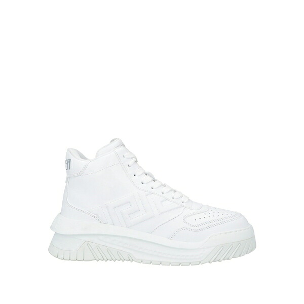 【貨物輸送無料】 ヴェルサーチ メンズ スニーカー シューズ Sneakers White メンズ靴-スニーカー