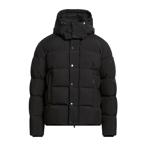 【貨物輸送無料】 ムーレー メンズ 上衣＆上衣 アウター Puffers Black