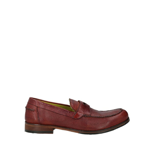 【貨物輸送無料】 ジェーピー/デイヴィッド メンズ スリッポン・ローファー シューズ Loafers Red メンズ靴-靴-スリッポン