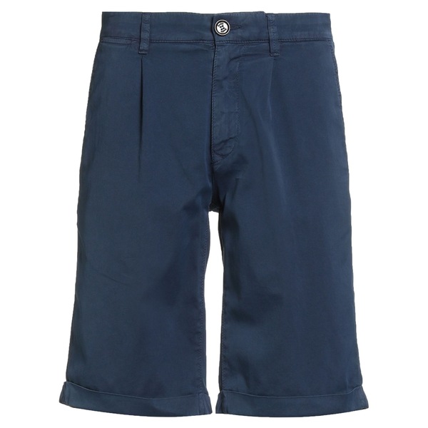 【送料無料】 ムーレー メンズ カジュアルパンツ ボトムス Shorts \u0026 Bermuda Shorts Blue