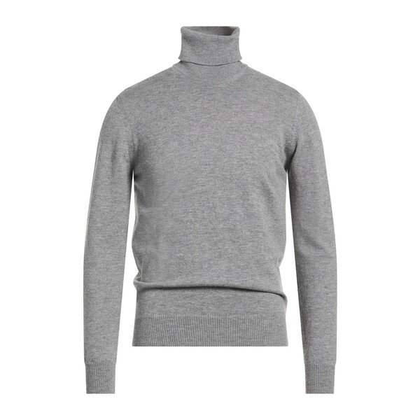 【貨物輸送無料】 アルファス テューディオ メンズ 編み物\u0026プルオーバー アウター Turtlenecks Grey