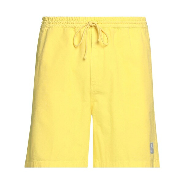 【送料無料】 デパートメントファイブ メンズ カジュアルパンツ ボトムス Shorts & Bermuda Shorts Yellow｜asty