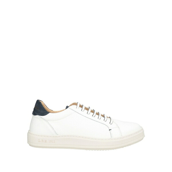 【貨物輸送無料】 エルビーエム1911 メンズ スニーカー シューズ Sneakers White 靴-スニーカー-メンズ靴