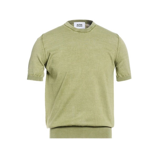 【送料無料】 アルファス テューディオ メンズ ニット\u0026セーター アウター Sweaters Green