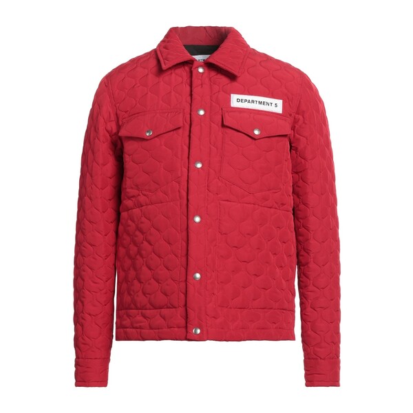 【貨物輸送無料】 デパートメントファイブ メンズ 上衣＆上衣 アウター Jackets Red