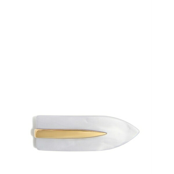 ラ・ダブル・ジェイ レディース ヘアアクセサリー アクセサリー Bar hair clip White|asty