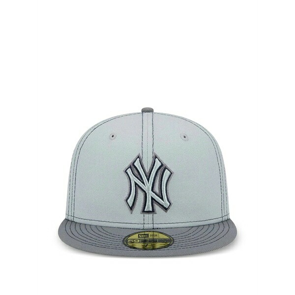 ニュー内鰓 メンズ かぶり笠 佩び物 59fifty new york yankees hat Grey