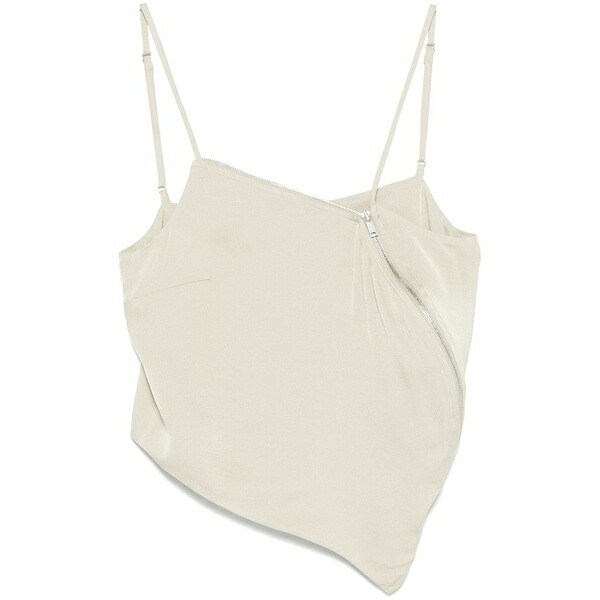 ナヌーシュカ レディース カットソー トップス Sleeveless crop top Grey