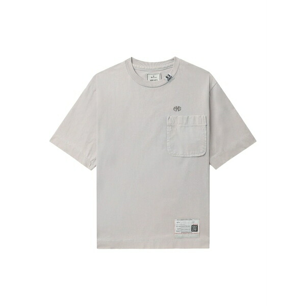ミハラヤスヒロ メンズ ティーシャツ トップス Chest-pocket t-shirt Pink