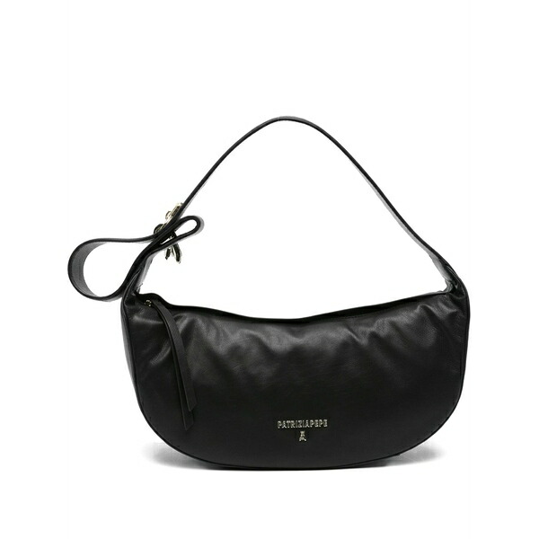 パトリツィア ペペ レディース ショルダーバッグ 御徒面子 Medium new moon shoulder bag Black