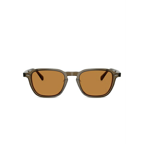 オリバーピープルズ メンズ サングラス・アイウェア 添え物 Square-frame sunglasses Brown