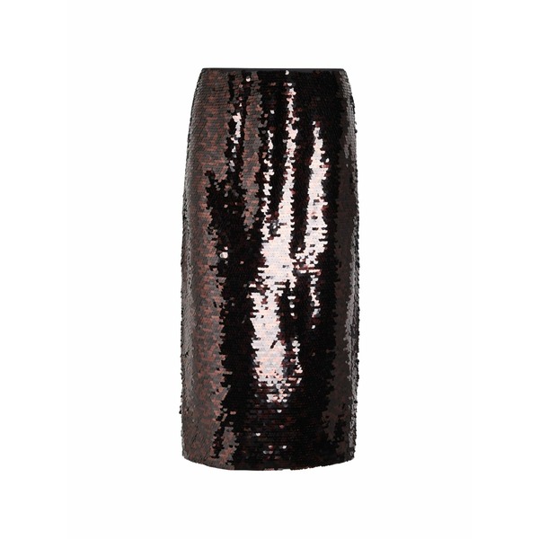 ステゥド レディース スコート ボトムス Ciara sequin MIDI skirt Brown