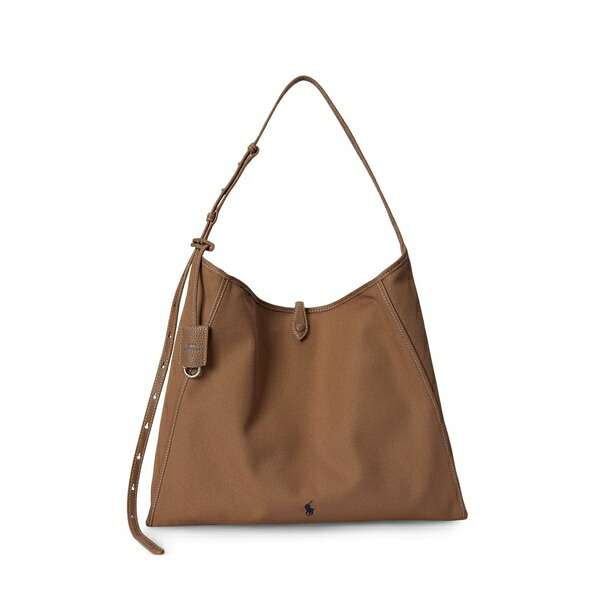 ラルフローレン レディース ショルダーバッグ 御徒面子 Logo-detail shouder bag Brown