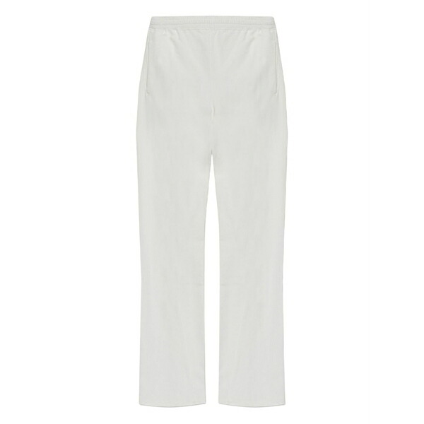 マルタンマルジェラ メンズ 心地よいズボン下 ボトムス Elasticated-waistband cotton track pants White