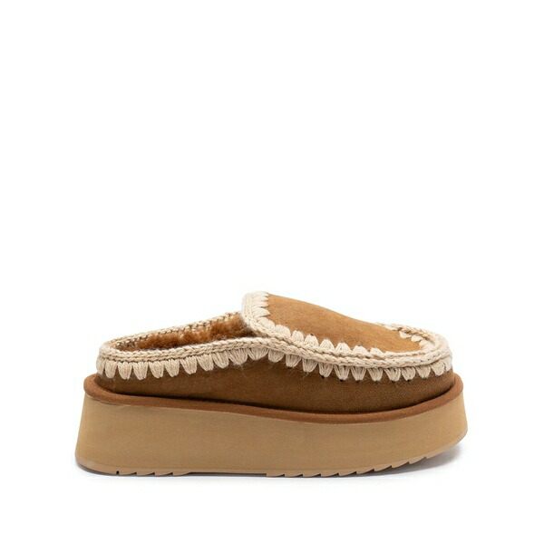 モウ レディース サンダル シューズ Bold slippers Brown