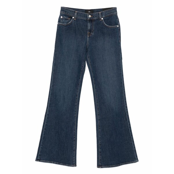 7フォーオールマンカインド レディース ジーンズズボン下 ボトムス Spencer flared jeans Blue