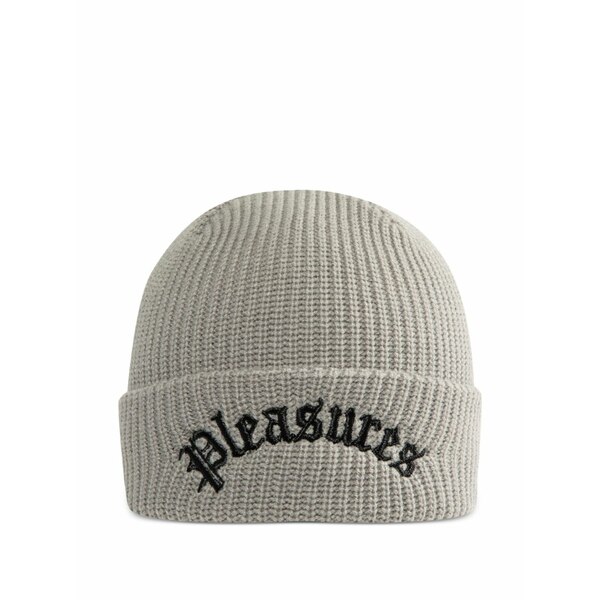 プレジャーズ メンズ かぶり笠 添え物 Arch beanie Grey