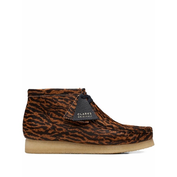 クラークス メンズ ブーツ シューズ Originals wallabee boots Brown
