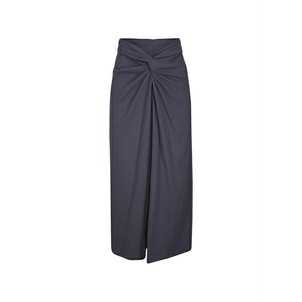 ヴィンス レディース スコート ボトムス Twist-detail draped skirt Grey