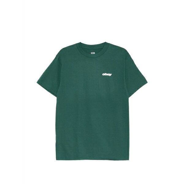 オベイ メンズ ティーシャツ トップス Logo-detail t-shirt Green