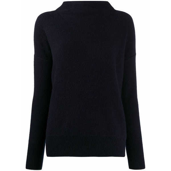 ヴィンス レディース ニット&セーター アウター Roll neck jumper Blue|asty
