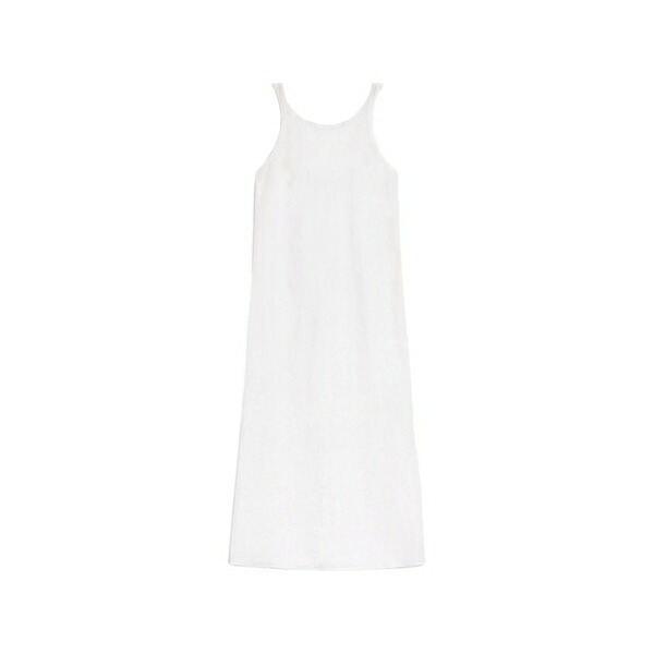 モモン レディース 衣裳 トップス Ximena torchon-strap back-vent maxi dress White