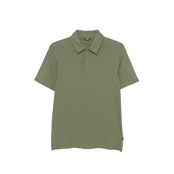 ケイ通い路 メンズ スポーツシャツ トップス Vincelle short-sleeves polo shirt Green