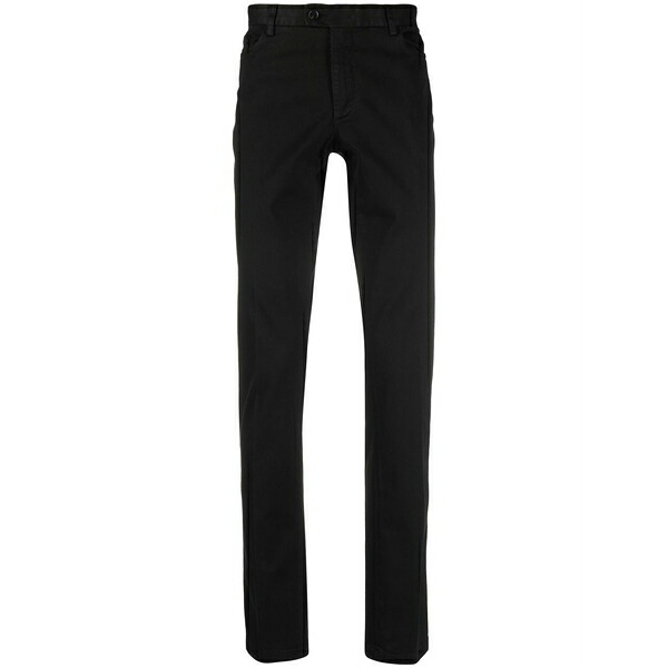 ビリオネア メンズ 心地好いズボン下 ボトムス Straight-leg trousers Black