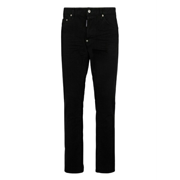 ディースクエアード メンズ 心地よいズボン下 ボトムス Teddy jeans Black