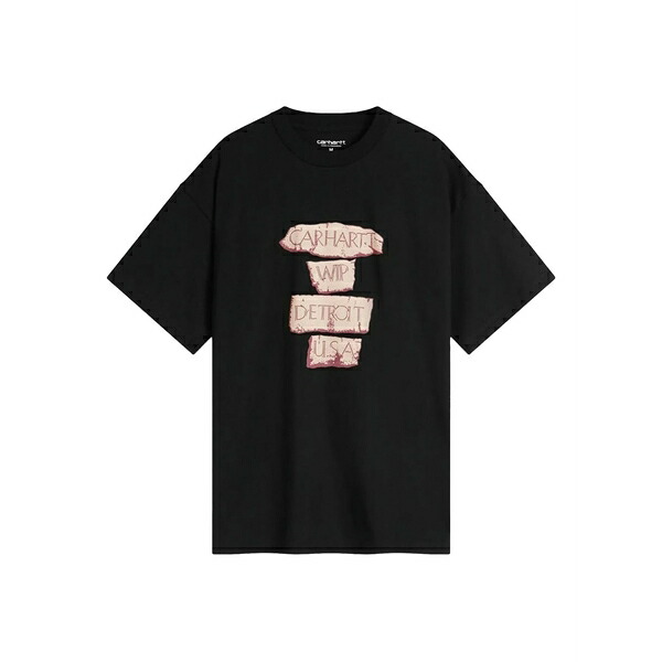 鉄道車両ハート型 メンズ ティーシャツ トップス Masterpiece t-shirt Black