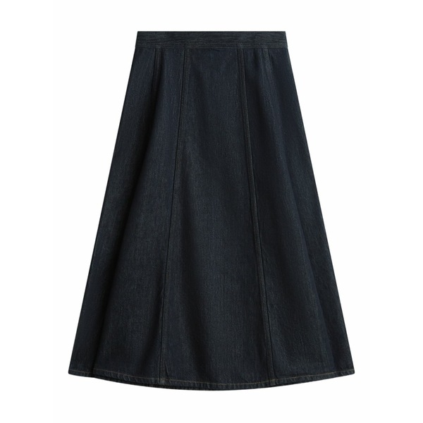 トミー ヒルフィガー レディース スコート ボトムス A-line panel MIDI skirt Blue