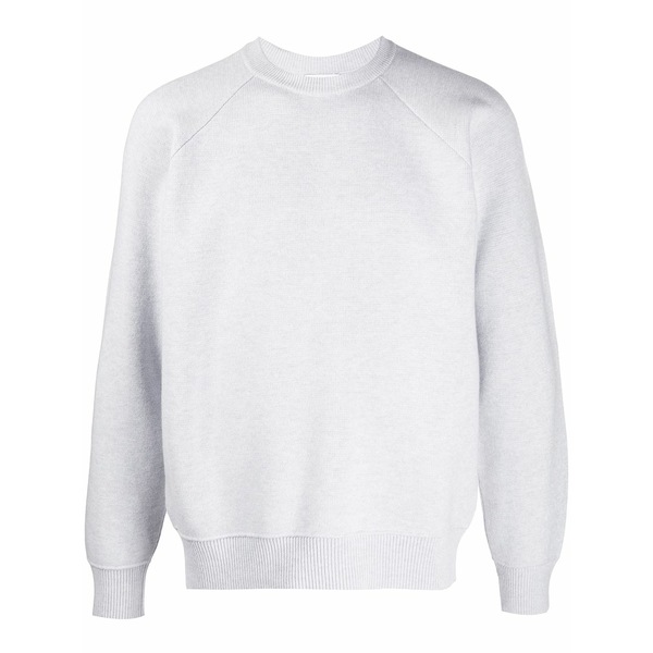 バリー メンズ 編み物\u0026スウェーター アウター Ideal rib-trimmed cashmere jumper Grey
