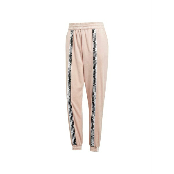 アディダス レディース 心地よいズボン下 ボトムス Originals cuffed track pants Pink