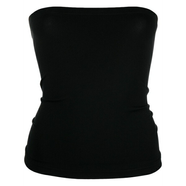 ウォルフォード レディース カットソー トップス Strapless top Black