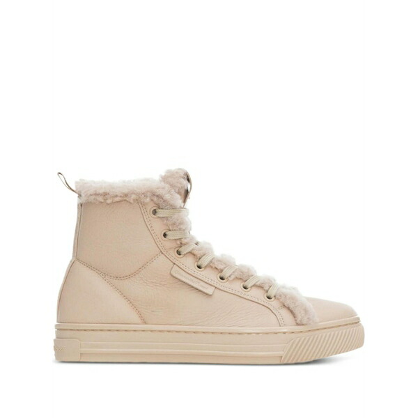 ジャンヴィト ロッシ レディース ブーツ シューズ Shearling leather lace-up boots Neutrals