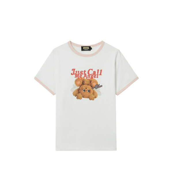ミニ皮膚軟化剤 レディース プルオーバー トップス Graphic-print t-shirt White